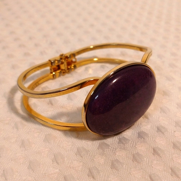 Amethyst Clamp Bracelet - Picture 2 of 3